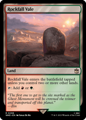 Vale das Pedras Cadentes / Rockfall Vale - Magic: The Gathering - MoxLand