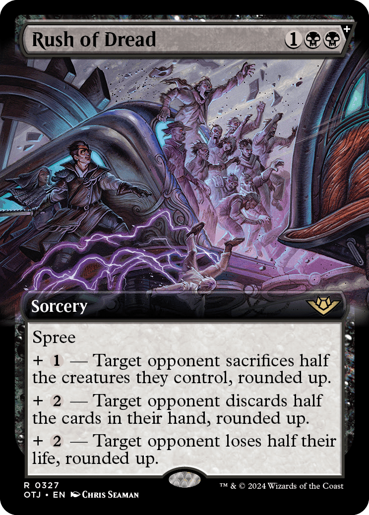 Ímpeto de Pavor / Rush of Dread - Magic: The Gathering - MoxLand