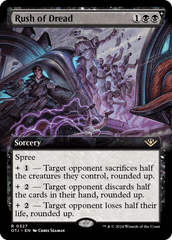 Ímpeto de Pavor / Rush of Dread - Magic: The Gathering - MoxLand