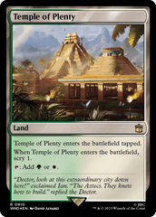 Templo da Fartura / Temple of Plenty - Magic: The Gathering - MoxLand