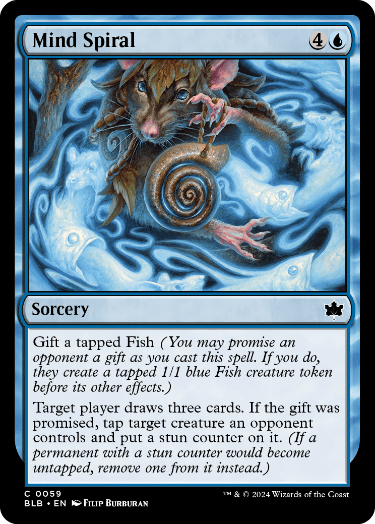 Espiral Mental / Mind Spiral - Magic: The Gathering - MoxLand