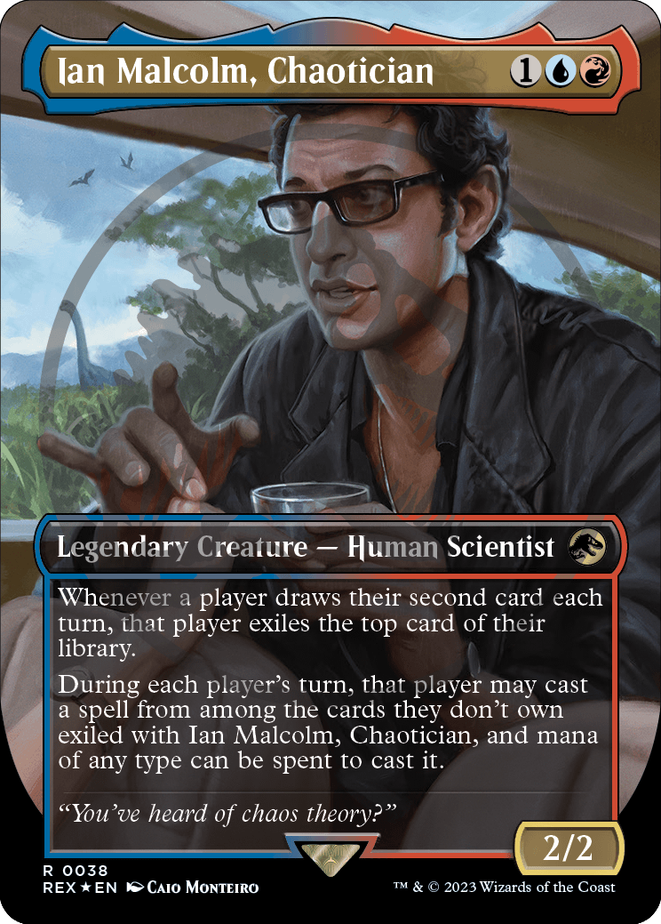 Ian Malcolm, Caoticista / Ian Malcolm, Chaotician - Magic: The Gathering - MoxLand