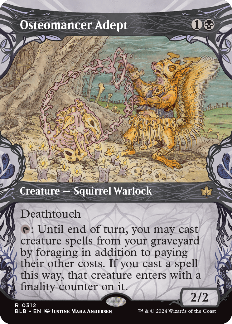 Adepto Osteomante / Osteomancer Adept - Magic: The Gathering - MoxLand