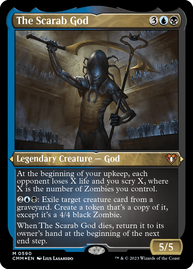 O Deus Escaravelho / The Scarab God - Magic: The Gathering - MoxLand