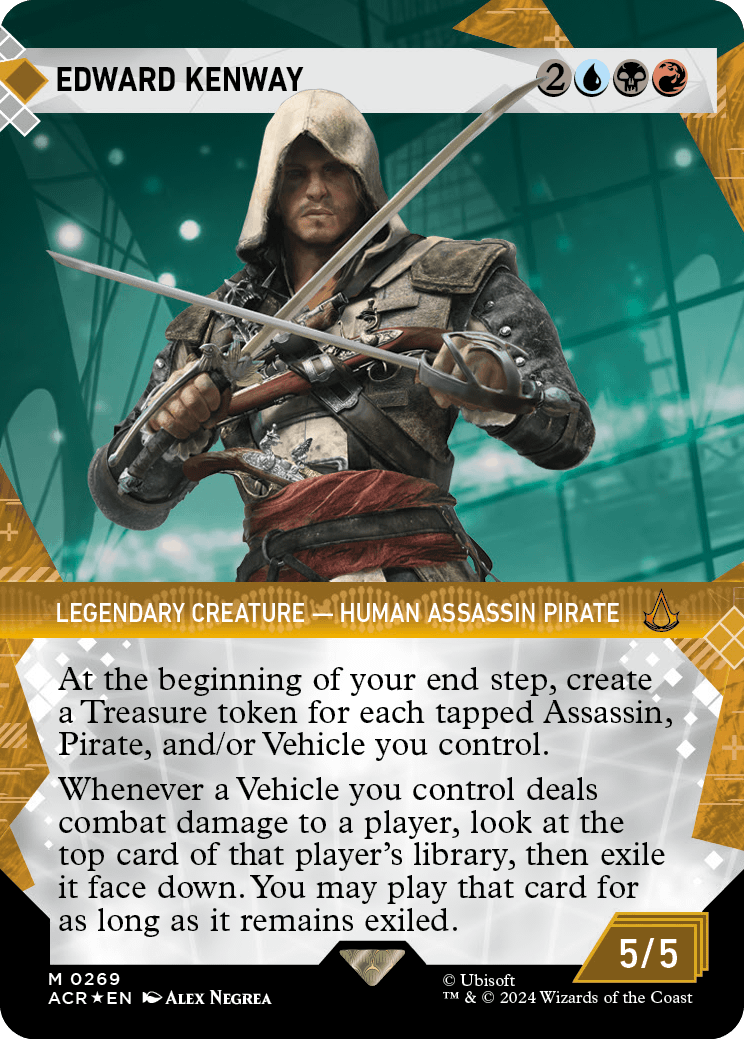 Edward Kenway - Magic: The Gathering - MoxLand