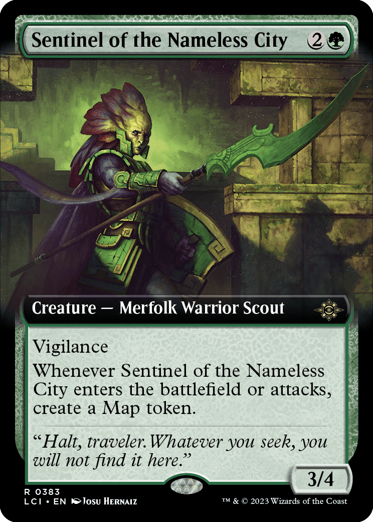 Sentinela da Cidade Sem Nome / Sentinel of the Nameless City - Magic: The Gathering - MoxLand