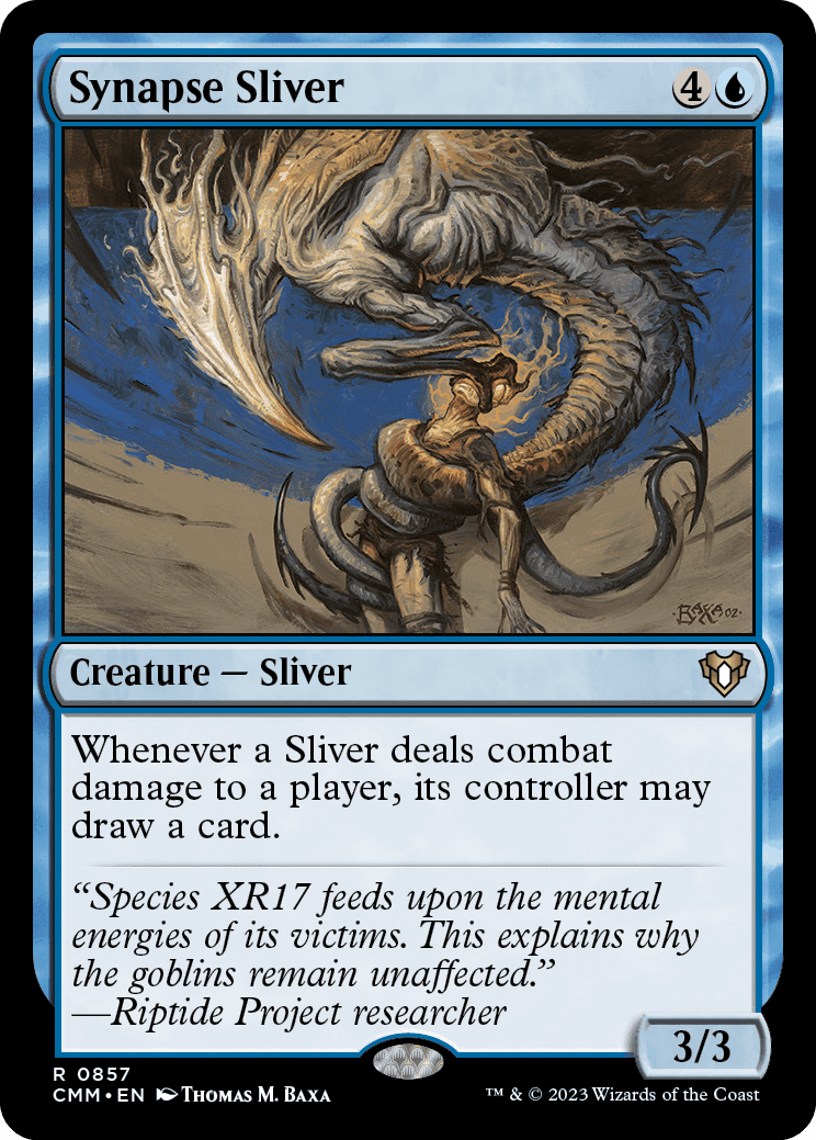 Fractius de Sinapse / Synapse Sliver - Magic: The Gathering - MoxLand