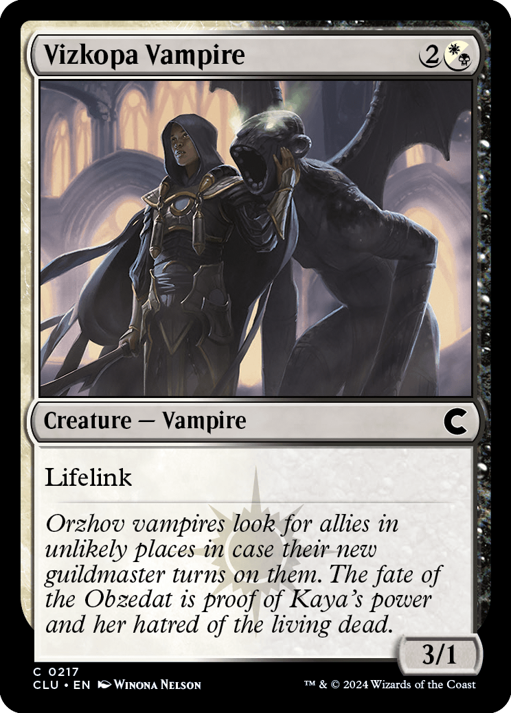 Vampiro do Vizkopa / Vizkopa Vampire - Magic: The Gathering - MoxLand