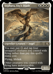 Sephara, Lâmina dos Céus / Sephara, Sky's Blade - Magic: The Gathering - MoxLand