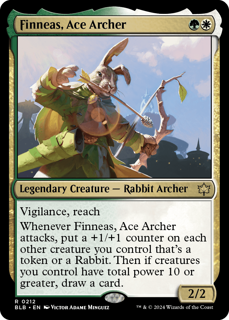 Finneas, Ás do Arco / Finneas, Ace Archer - Magic: The Gathering - MoxLand