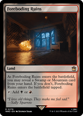 Ruínas Agourentas / Foreboding Ruins - Magic: The Gathering - MoxLand