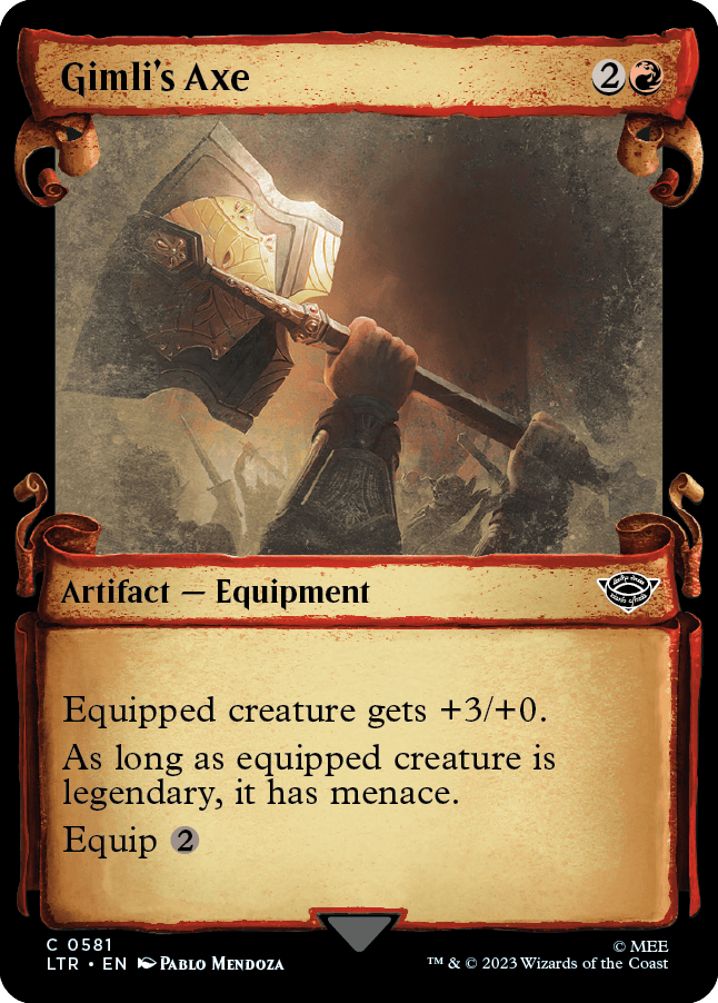 Machado de Gimli / Gimli's Axe - Magic: The Gathering - MoxLand