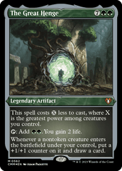 O Grande Círculo / The Great Henge - Magic: The Gathering - MoxLand