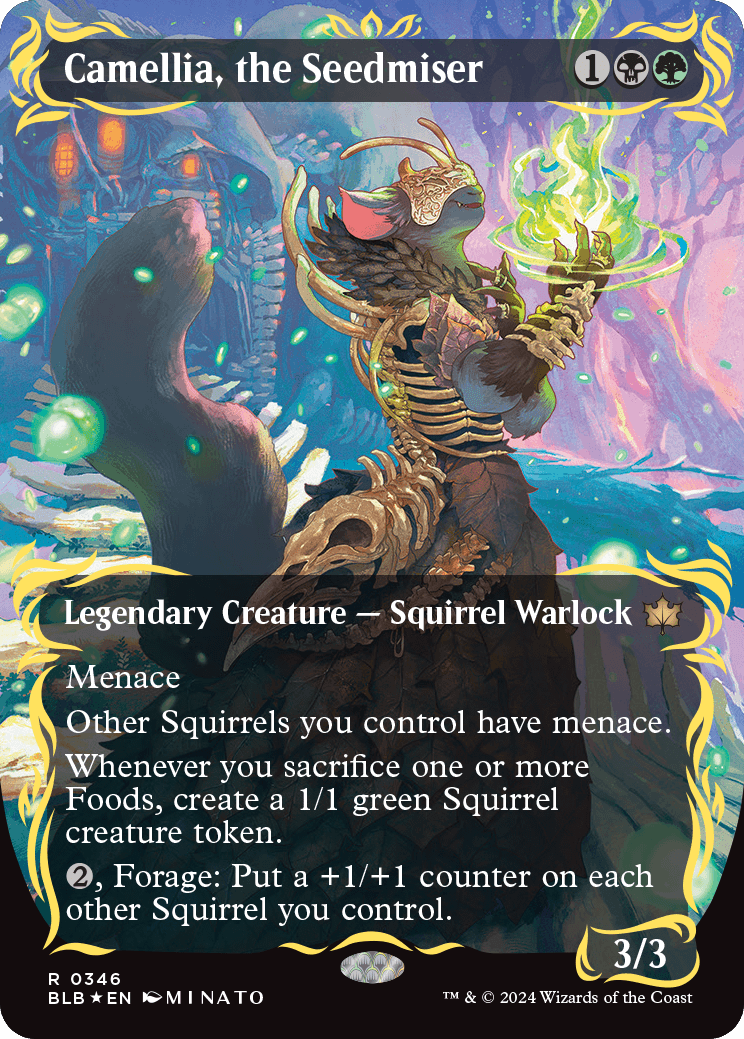 Camélia, Avarenta das Sementes / Camellia, the Seedmiser - Magic: The Gathering - MoxLand