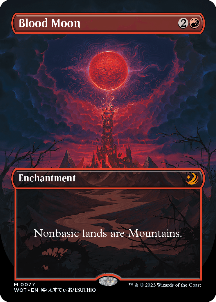 Lua Sangrenta / Blood Moon - Magic: The Gathering - MoxLand