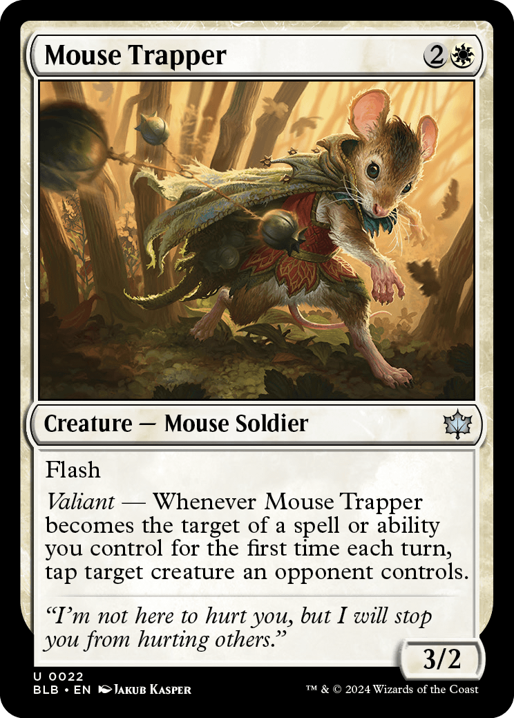 Ratoeiro / Mouse Trapper - Magic: The Gathering - MoxLand