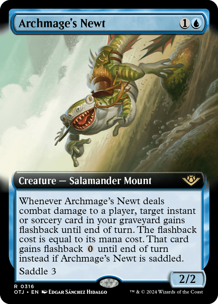 Girino do Arquimago / Archmage's Newt - Magic: The Gathering - MoxLand