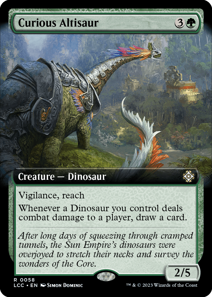 Altissauro Curioso / Curious Altisaur - Magic: The Gathering - MoxLand