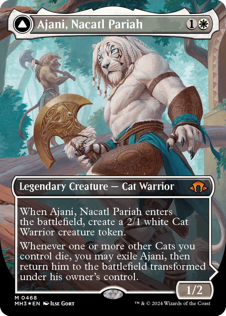 Ajani, Pária Nacatl / Ajani, Nacatl Pariah - Magic: The Gathering - MoxLand