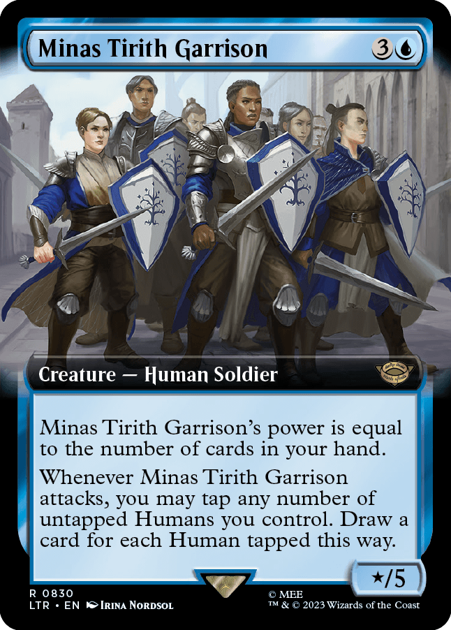 Minas Tirith Garrison - Magic: The Gathering - MoxLand