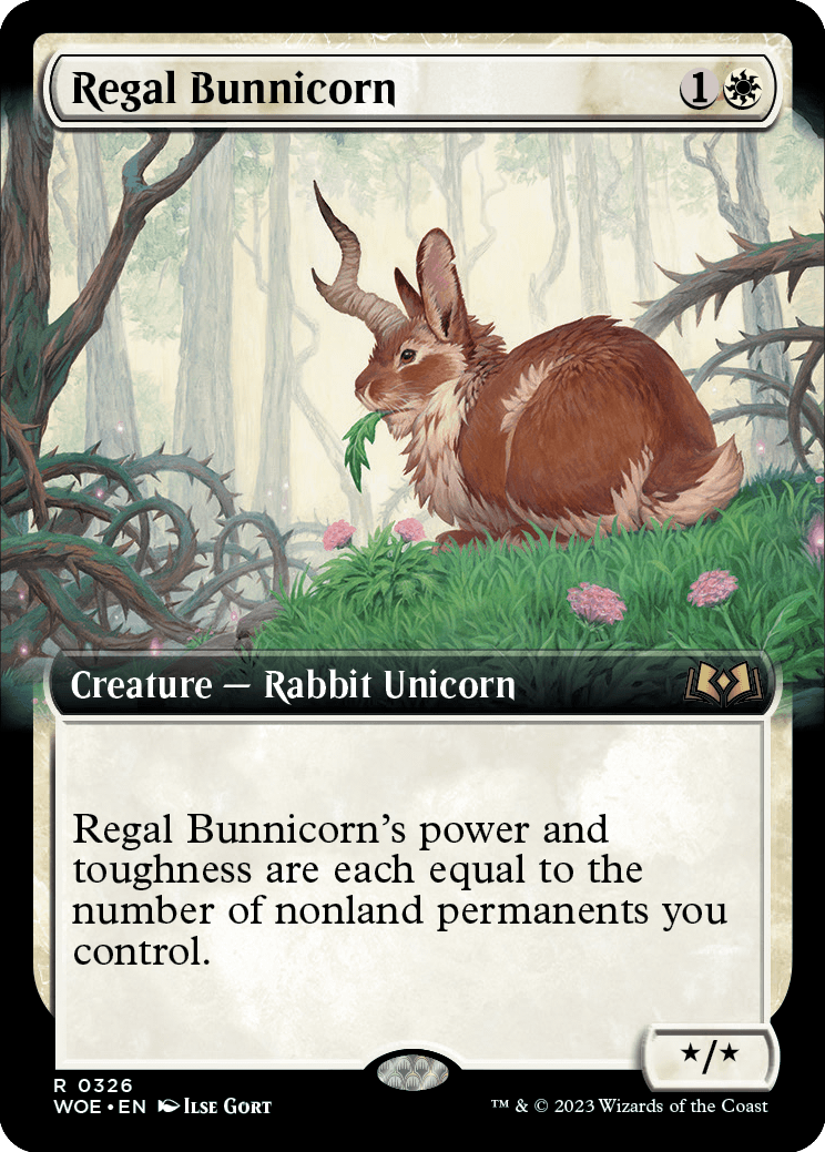 Coelhicórnio Régio / Regal Bunnicorn - Magic: The Gathering - MoxLand