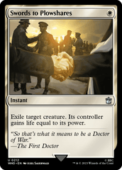 Espadas em Arados / Swords to Plowshares - Magic: The Gathering - MoxLand