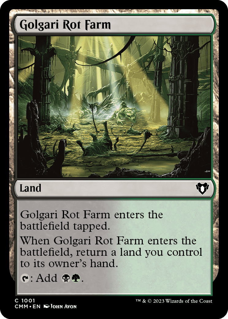 Fazenda de Podridão Golgari / Golgari Rot Farm - Magic: The Gathering - MoxLand