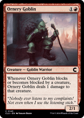 Goblin Turrão / Ornery Goblin - Magic: The Gathering - MoxLand