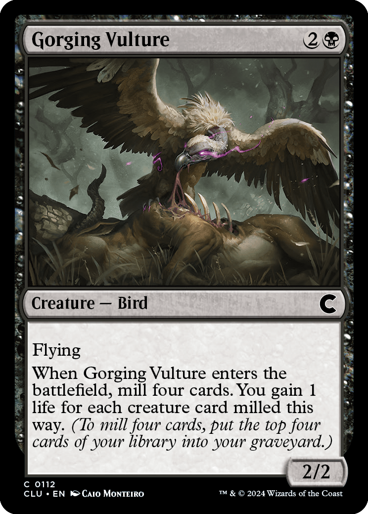 Abutre Esfomeado / Gorging Vulture - Magic: The Gathering - MoxLand