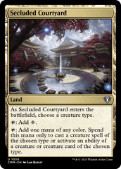 Pátio Reservado / Secluded Courtyard - Magic: The Gathering - MoxLand