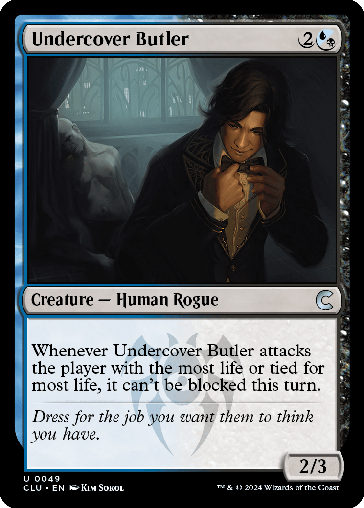 Undercover Butler - Magic: The Gathering - MoxLand