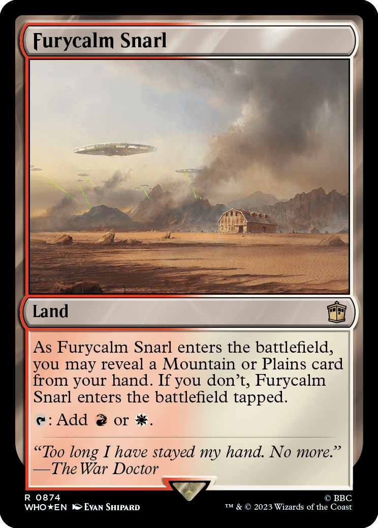 Liame da Calmafuriosa / Furycalm Snarl - Magic: The Gathering - MoxLand