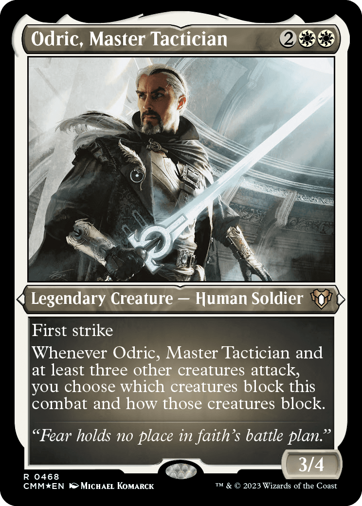 Odric, Estrategista Mestre / Odric, Master Tactician - Magic: The Gathering - MoxLand