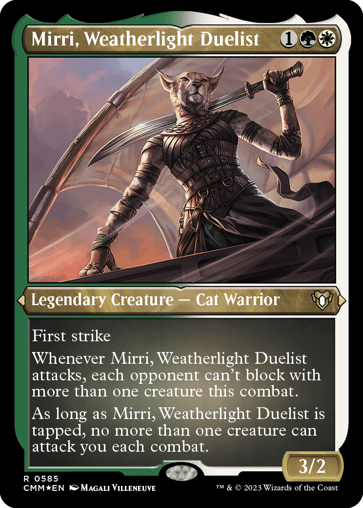 Mirri, Duelista do Bons Ventos / Mirri, Weatherlight Duelist - Magic: The Gathering - MoxLand