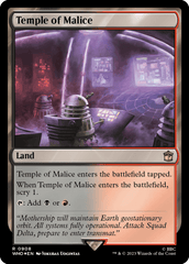 Templo da Maleficência / Temple of Malice - Magic: The Gathering - MoxLand