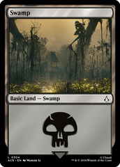 Pântano / Swamp - Magic: The Gathering - MoxLand