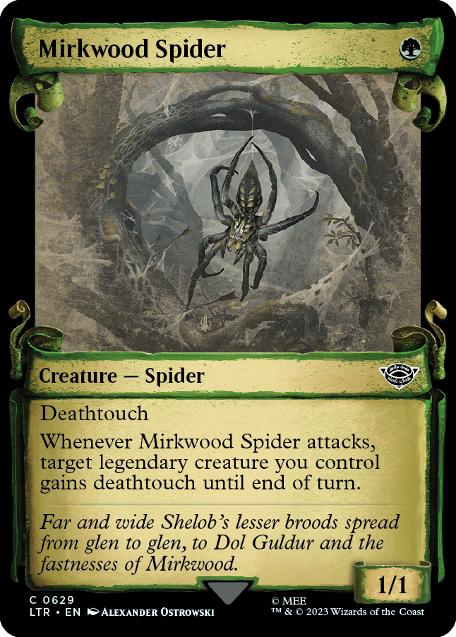 Aranha da Floresta das Trevas / Mirkwood Spider - Magic: The Gathering - MoxLand