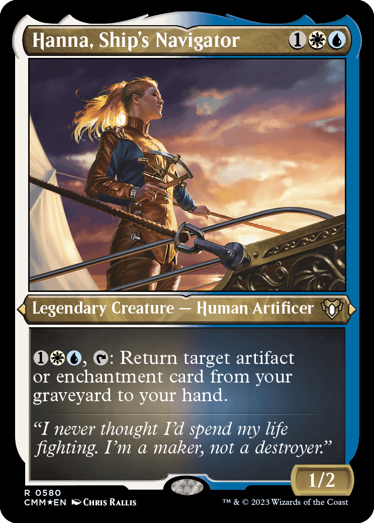 Hanna, Navegadora / Hanna, Ship's Navigator - Magic: The Gathering - MoxLand