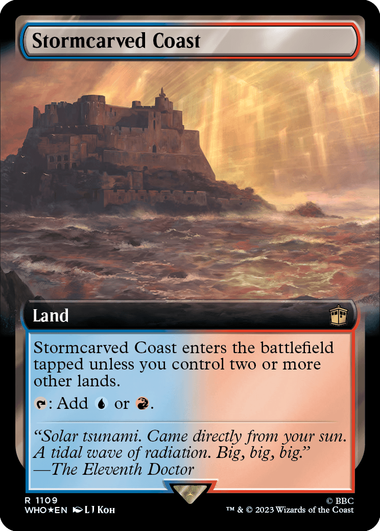 Costa Esculpida pelas Tempestades / Stormcarved Coast - Magic: The Gathering - MoxLand