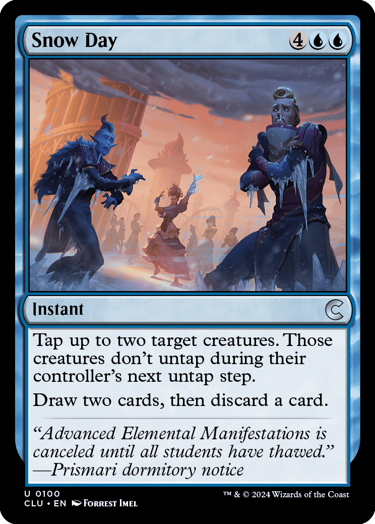 Dia de Neve / Snow Day - Magic: The Gathering - MoxLand