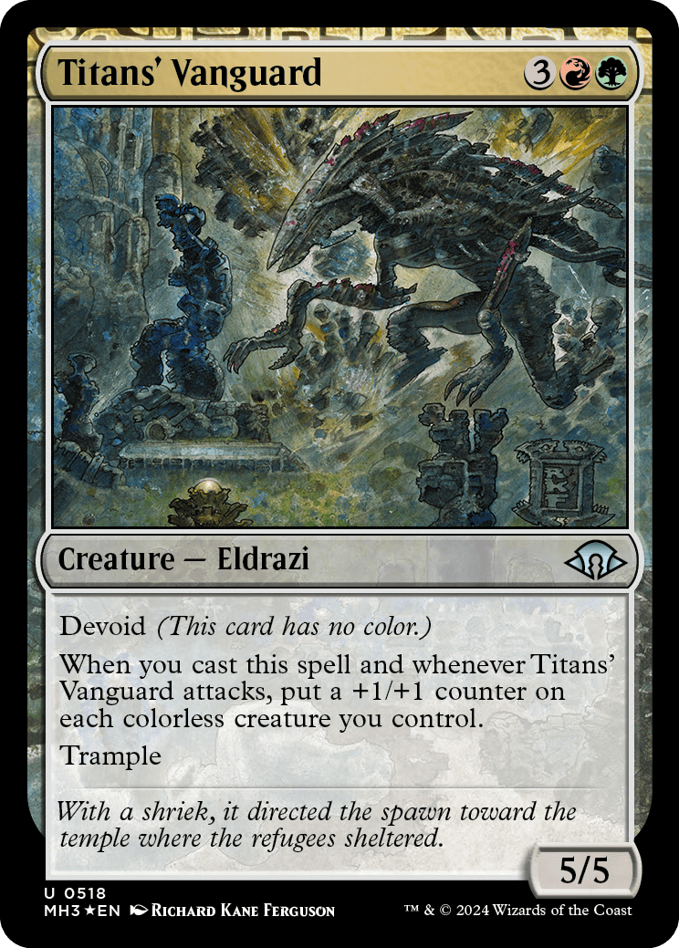 Vanguarda dos Titãs / Titans' Vanguard - Magic: The Gathering - MoxLand
