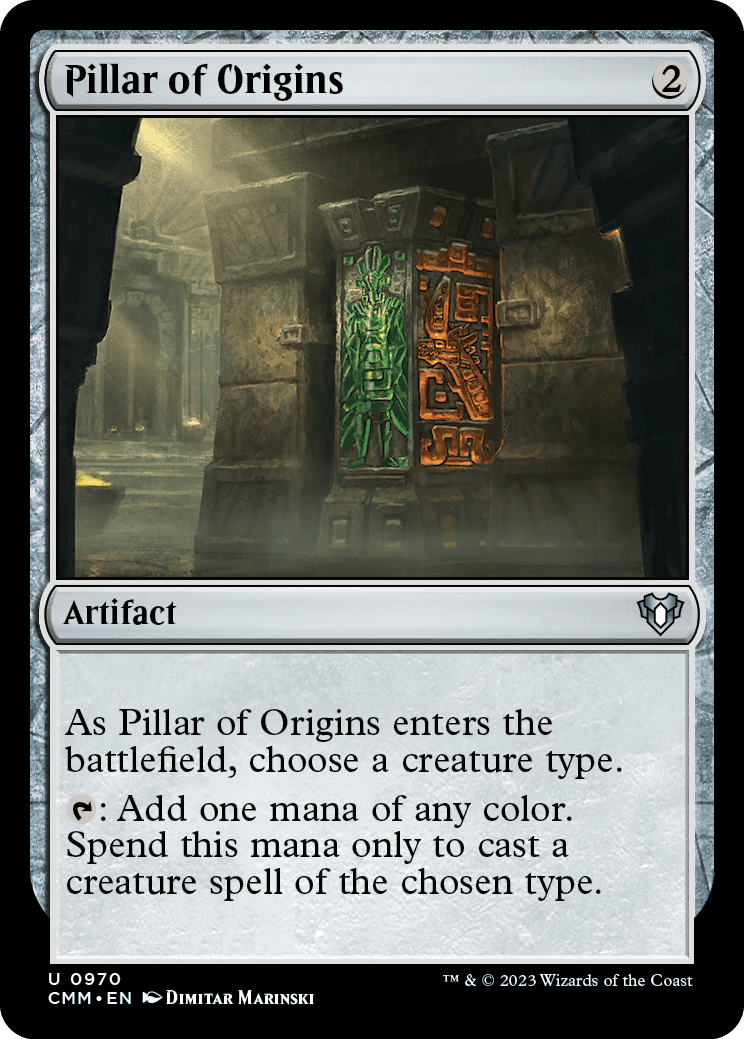 Pilar das Origens / Pillar of Origins - Magic: The Gathering - MoxLand