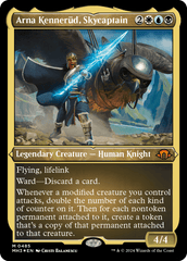 Arna Kennerüd, Capitã Celeste / Arna Kennerüd, Skycaptain - Magic: The Gathering - MoxLand