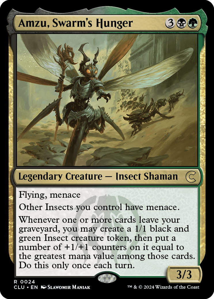 Amzu, Swarm's Hunger - Magic: The Gathering - MoxLand