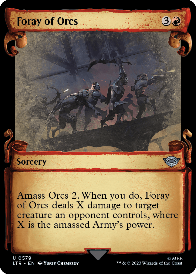 Incursão de Orcs / Foray of Orcs - Magic: The Gathering - MoxLand