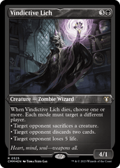 Lich Vingativo / Vindictive Lich - Magic: The Gathering - MoxLand