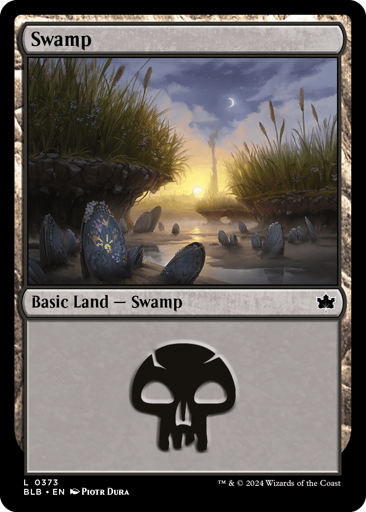 Pântano / Swamp - Magic: The Gathering - MoxLand