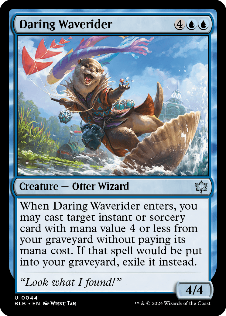 Cavalga-onda Ousada / Daring Waverider - Magic: The Gathering - MoxLand