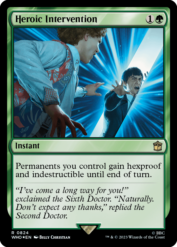 Intervenção Heroica / Heroic Intervention - Magic: The Gathering - MoxLand