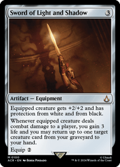 Espada de Luz e Sombra / Sword of Light and Shadow - Magic: The Gathering - MoxLand